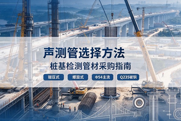 怀集声测管选型标准