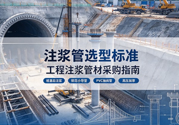 怀集注浆管选型标准